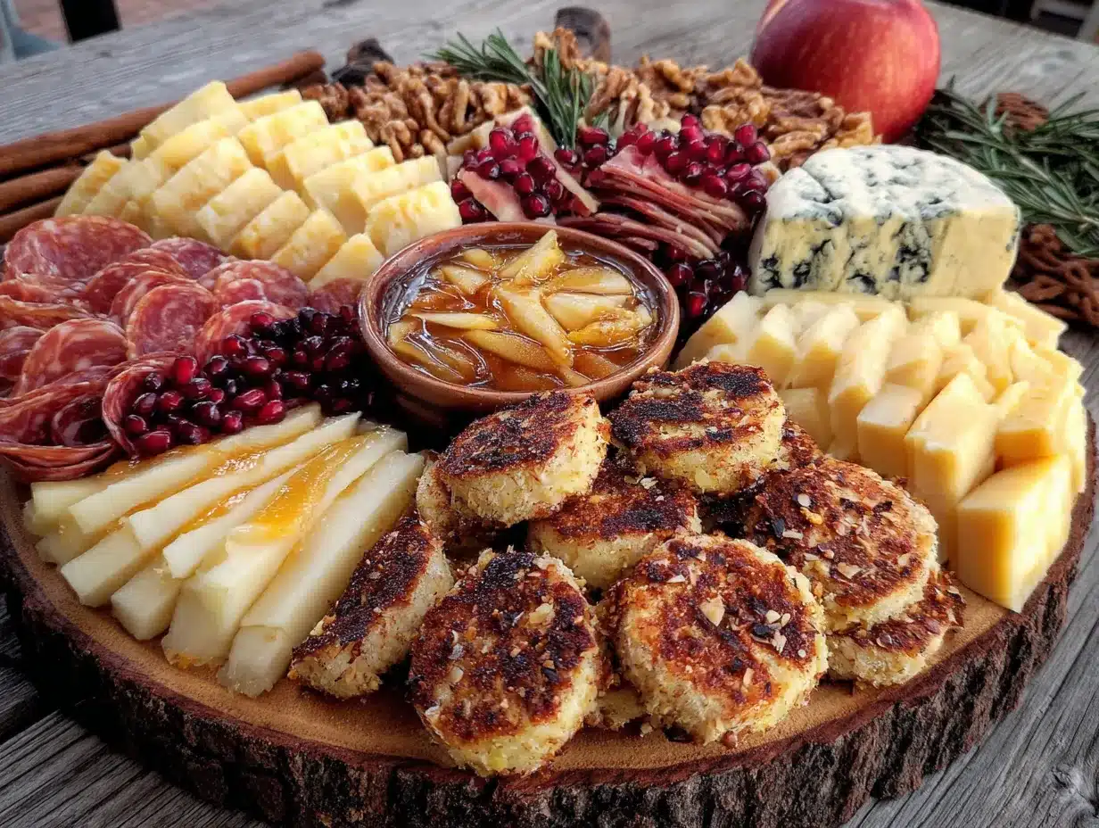 fall harvest charcuterie board preparation steps