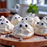 ghost meringue cookies - featured image