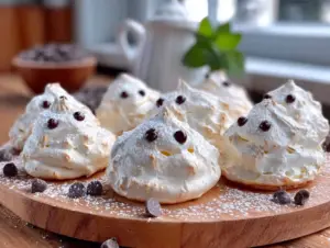 ghost meringue cookies - featured image