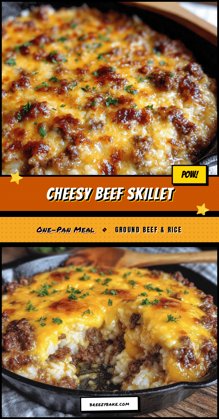 ground beef and rice skillet recipe