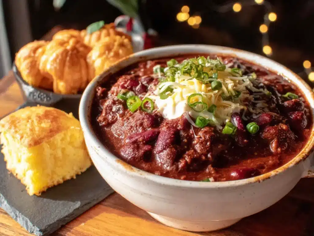 Halloween potluck chili bar - featured image