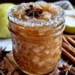 Homemade Cinnamon Vanilla Pear Preserves - featured image