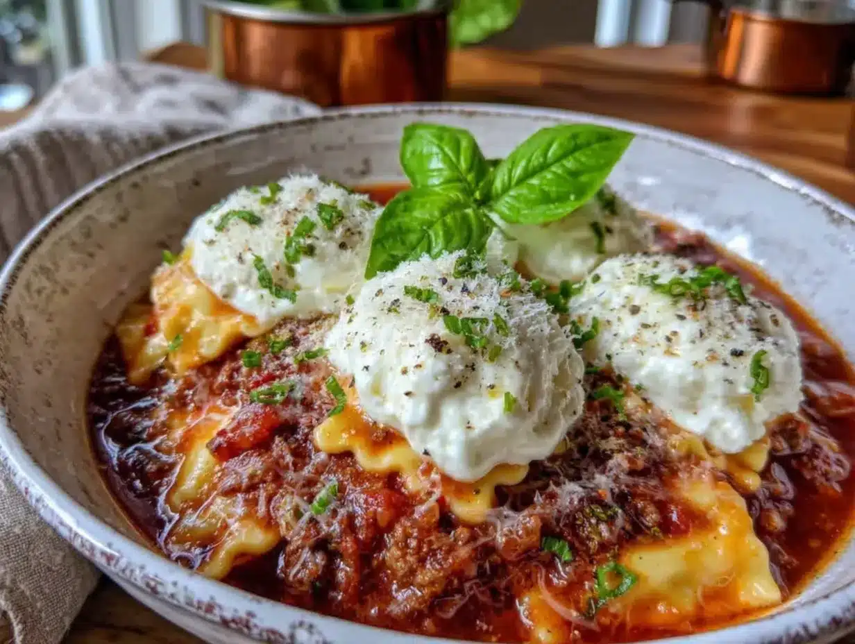 lasagna soup preparation steps