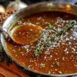 make-ahead turkey gravy - featured image
