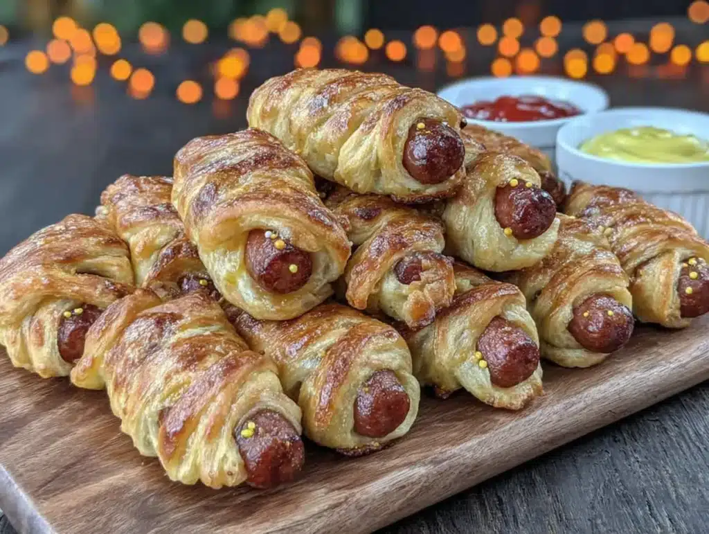 mummy hot dog bites - featured image