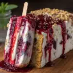 no-bake firecracker popsicle cake - featured image
