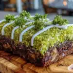no-bake football field dessert bars - featured image