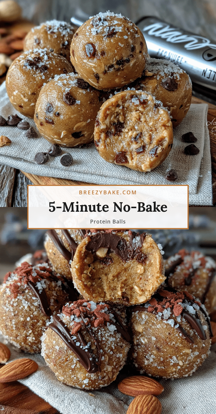 no-bake peanut butter protein balls recipe