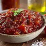 no-peel tomato sauce for canning - featured image