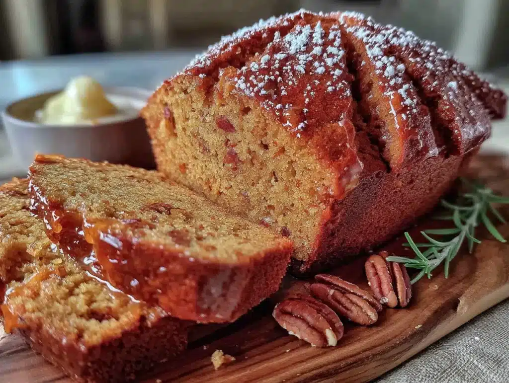 pumpkin banana bread - featured image