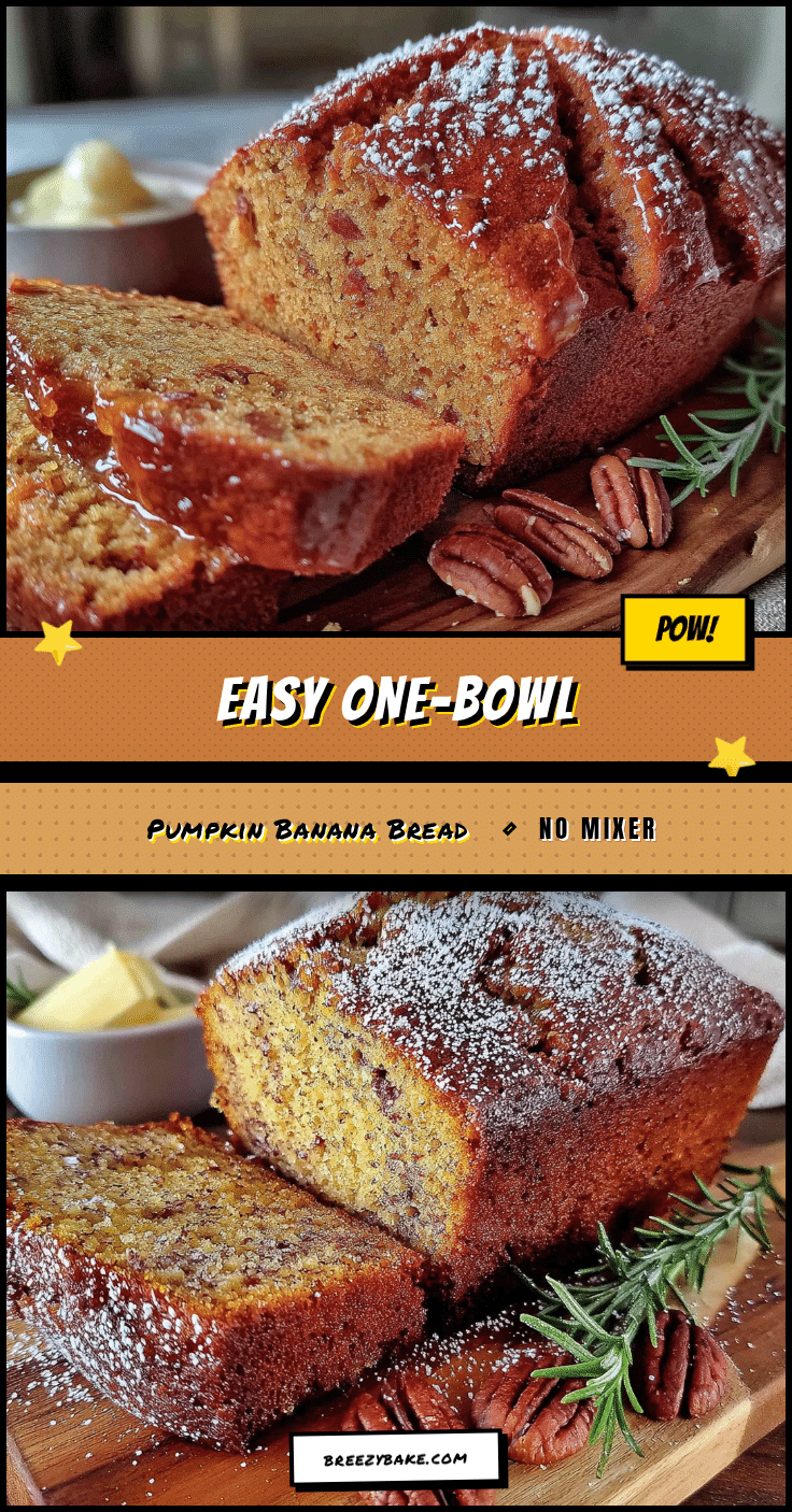 pumpkin banana bread recipe