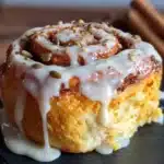 pumpkin cinnamon rolls - featured image