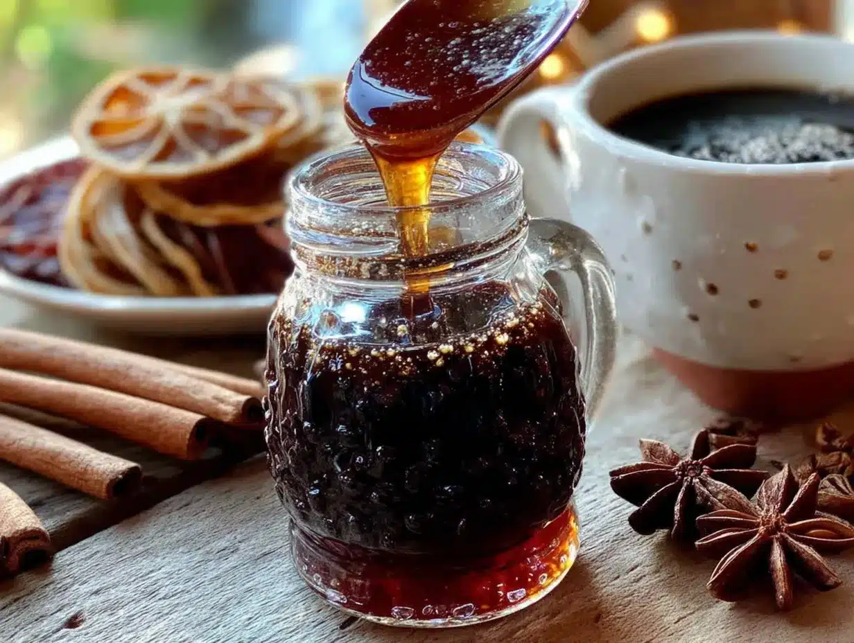 pumpkin coffee syrup preparation steps