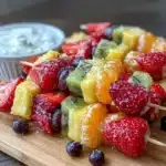 rainbow fruit kabobs - featured image