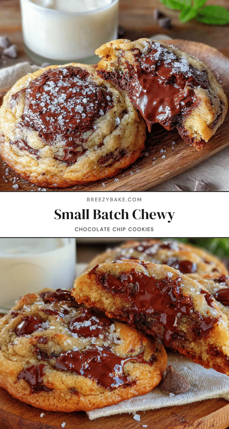small-batch chocolate chip cookies for two recipe