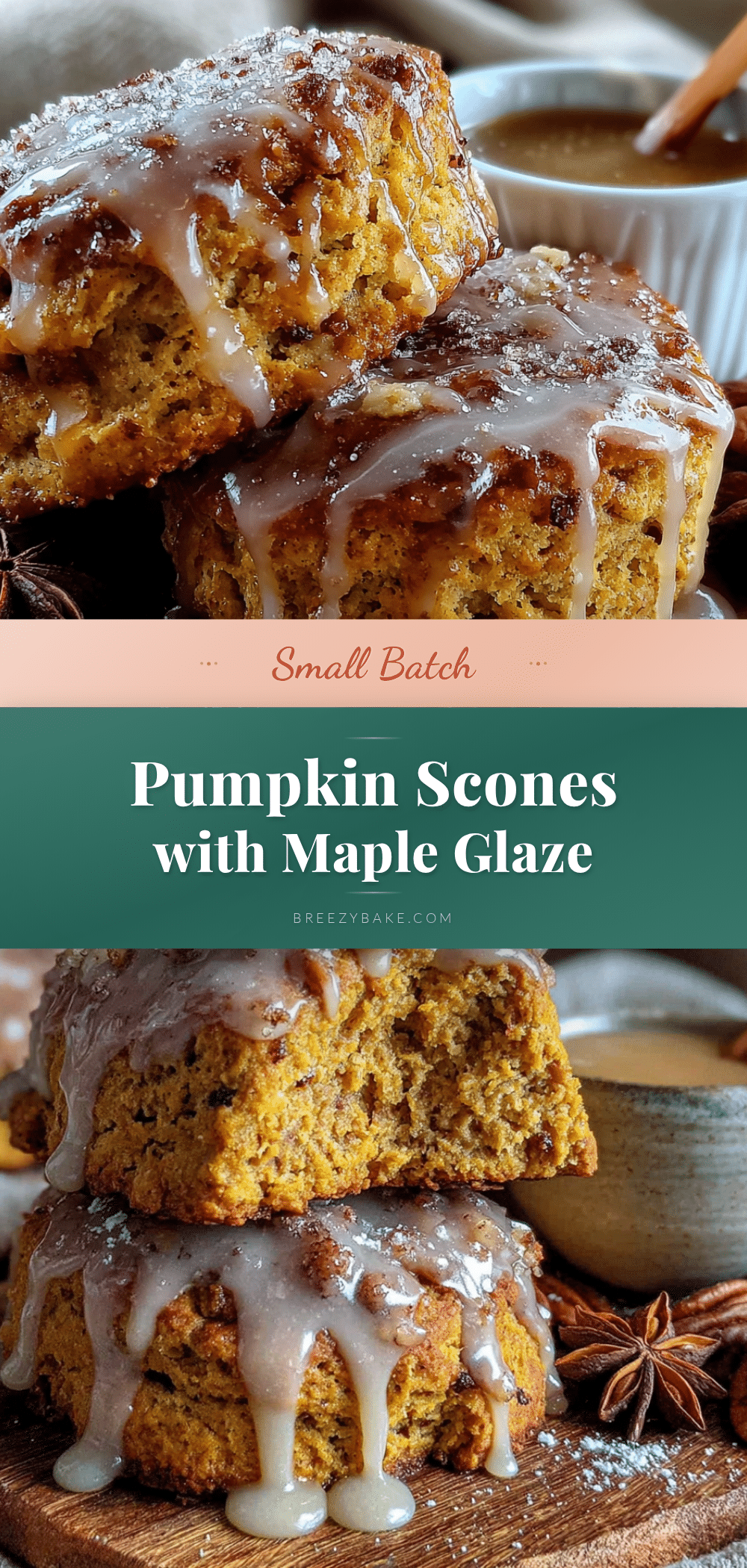 small-batch pumpkin scones recipe