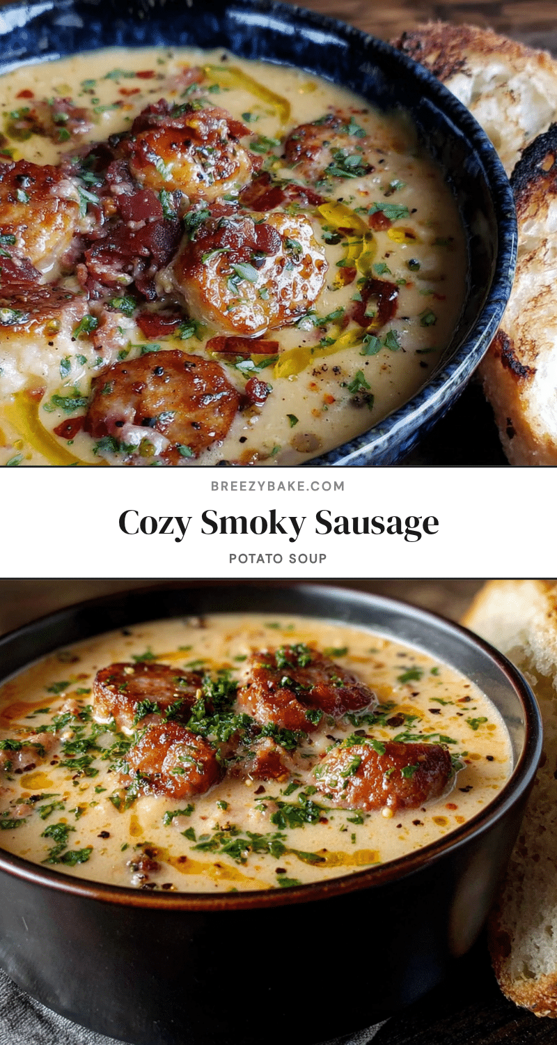 smoky sausage and potato soup recipe