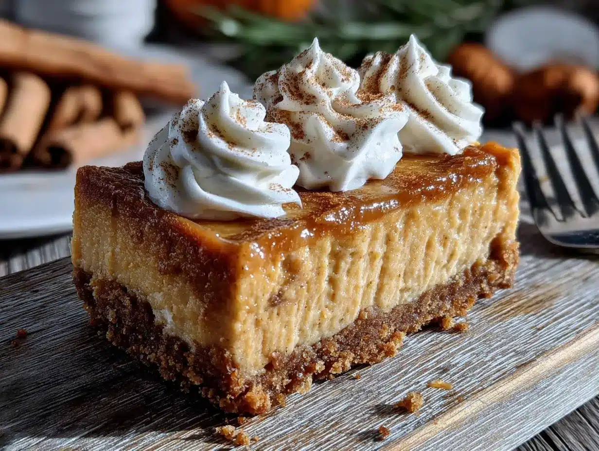 spiced pumpkin cheesecake bars preparation steps