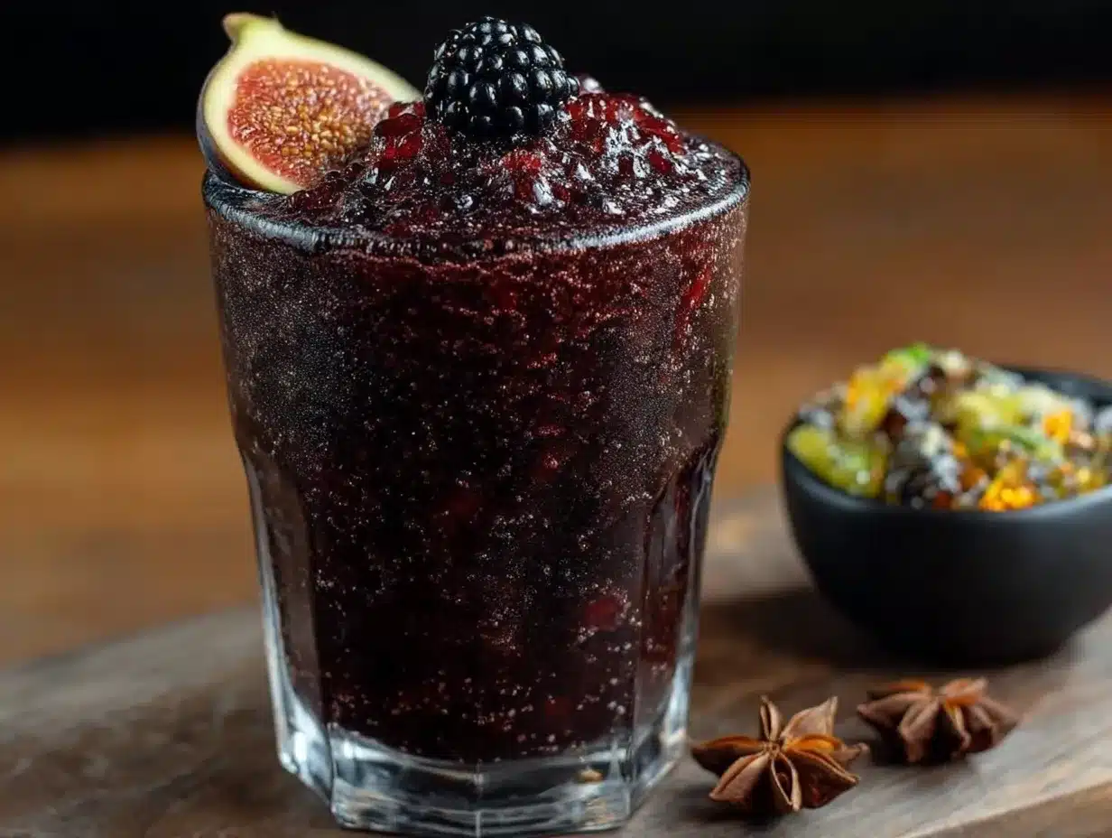 spooky black velvet halloween punch preparation steps