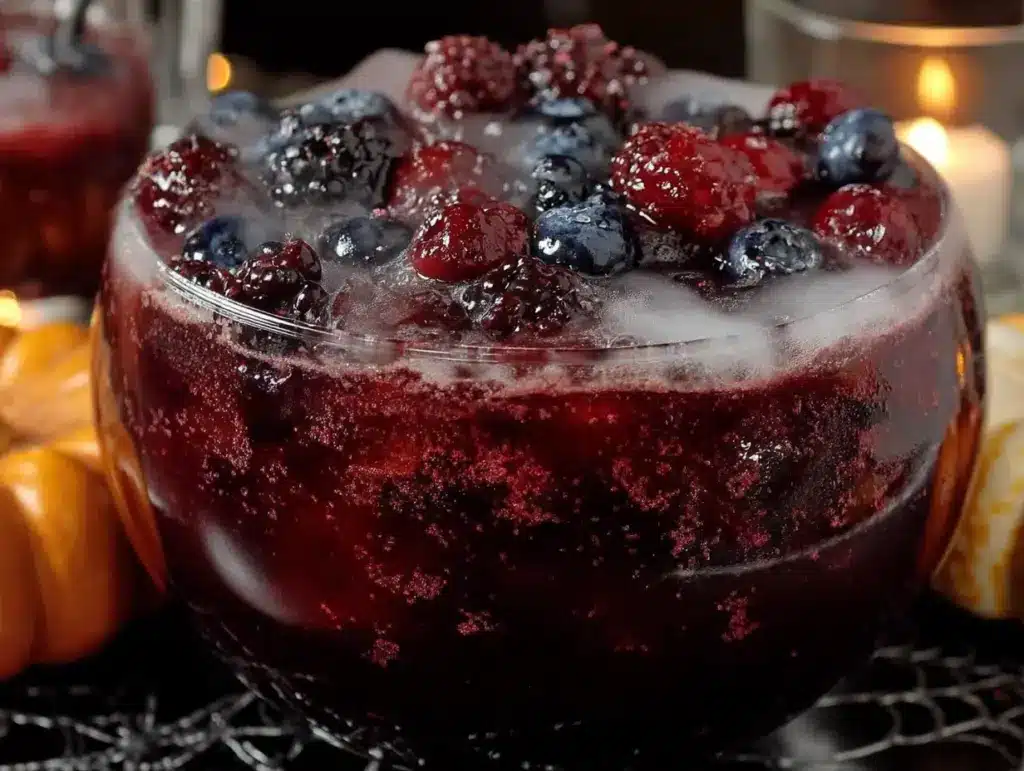 spooky witches brew halloween punch - featured image