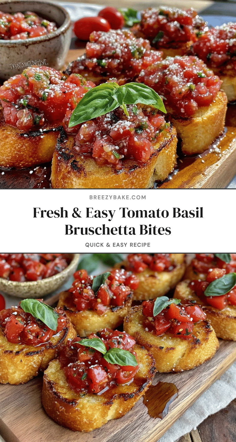 tomato basil bruschetta recipe