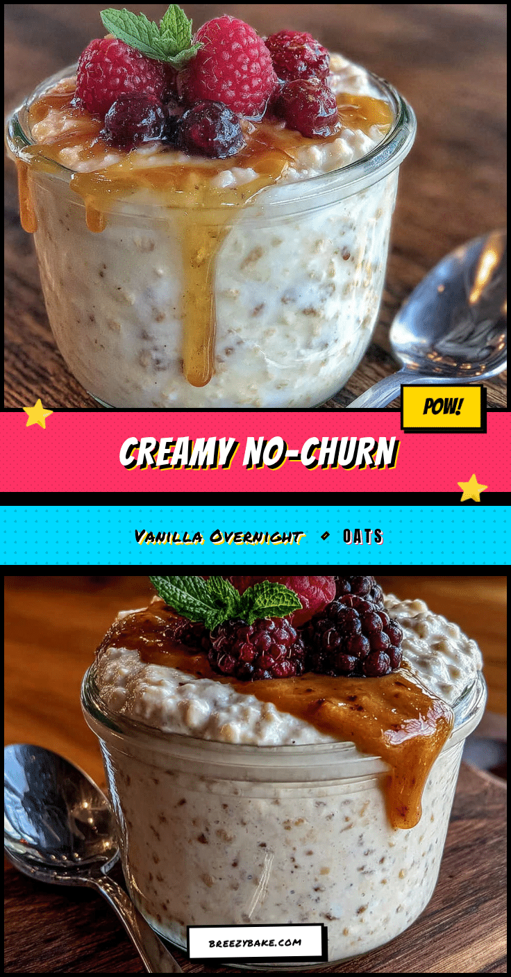 vanilla bean overnight oats recipe