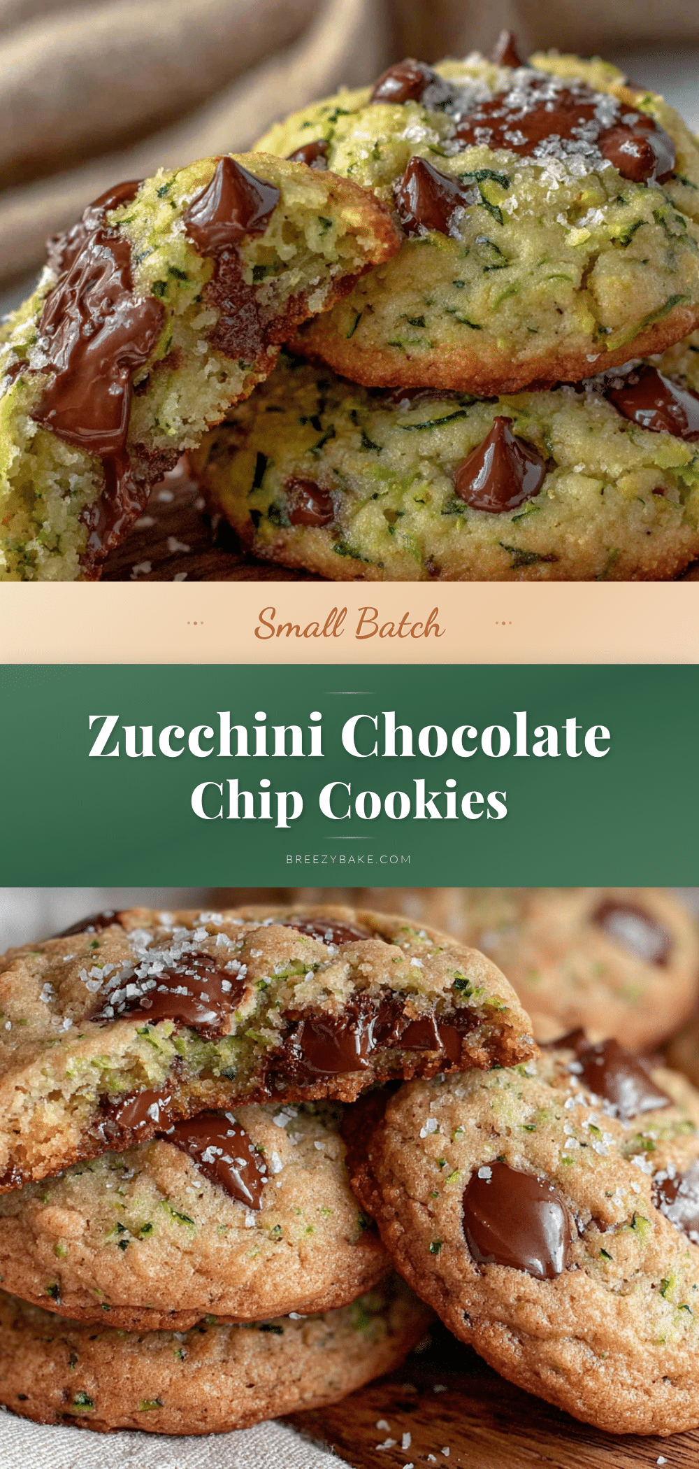 zucchini chocolate chip cookies recipe