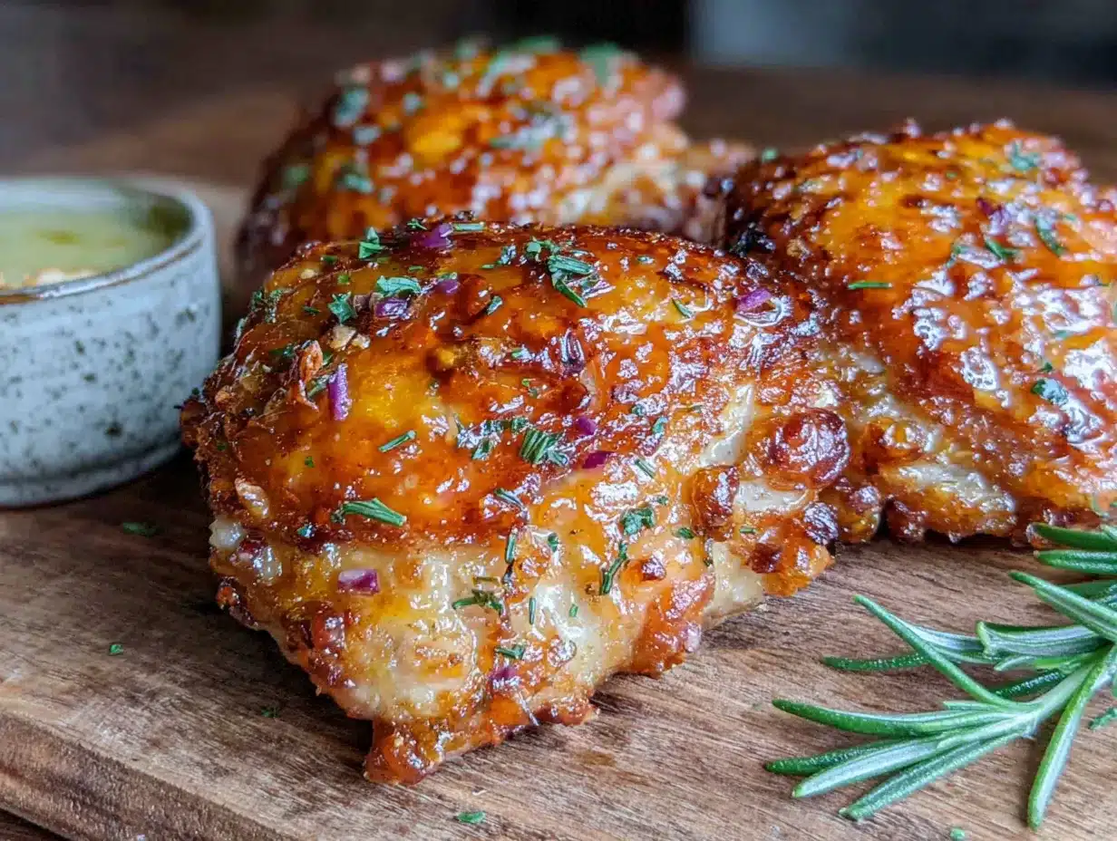 air fryer chicken thighs preparation steps