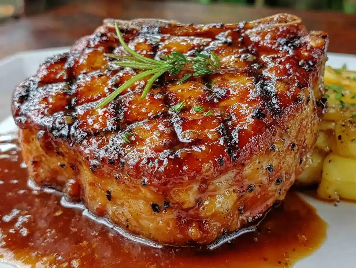 apple cider braised pork chops preparation steps