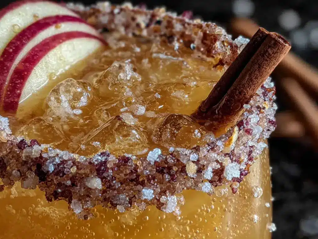 apple cider mimosa - featured image