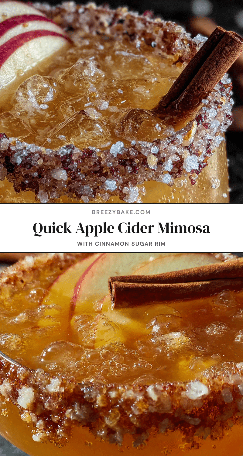 apple cider mimosa recipe