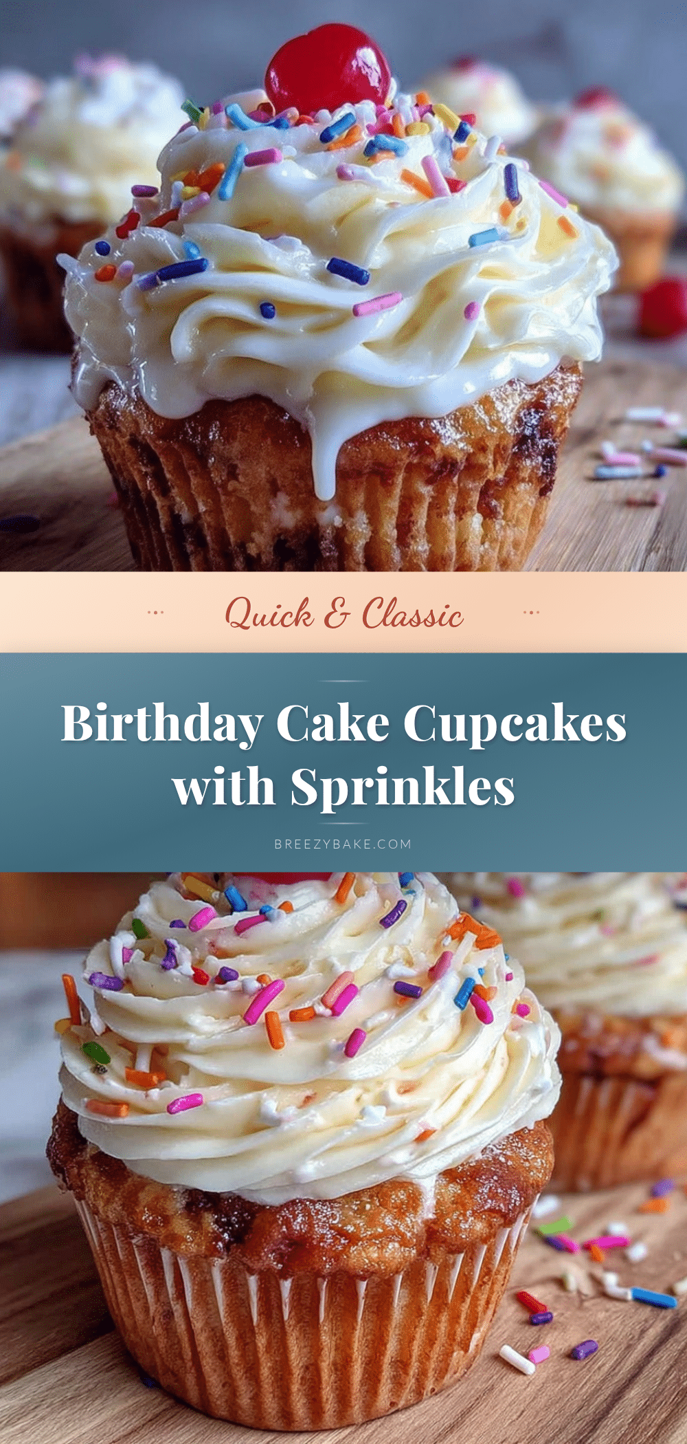 birthday cupcakes with sprinkles recipe