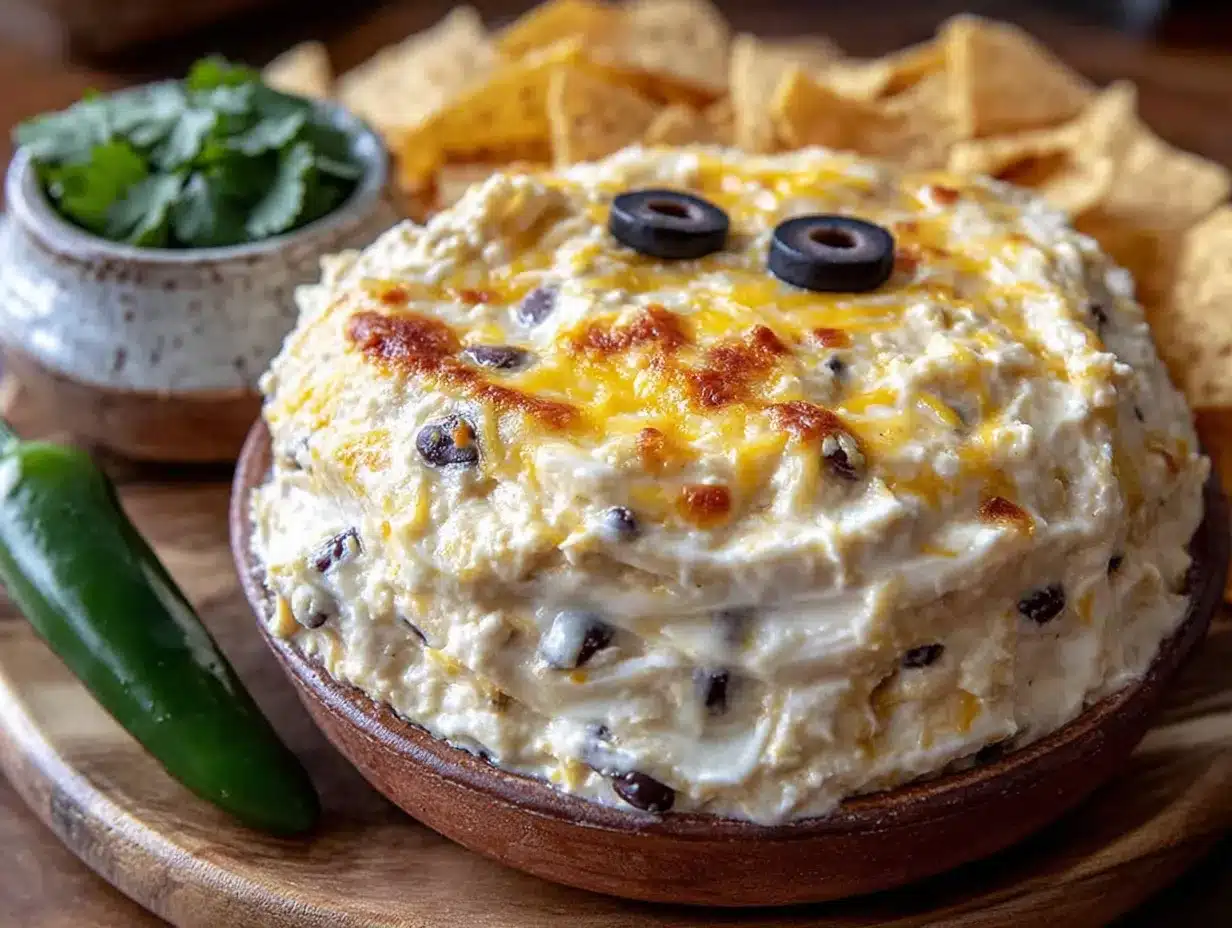 black bean mummy taco dip preparation steps