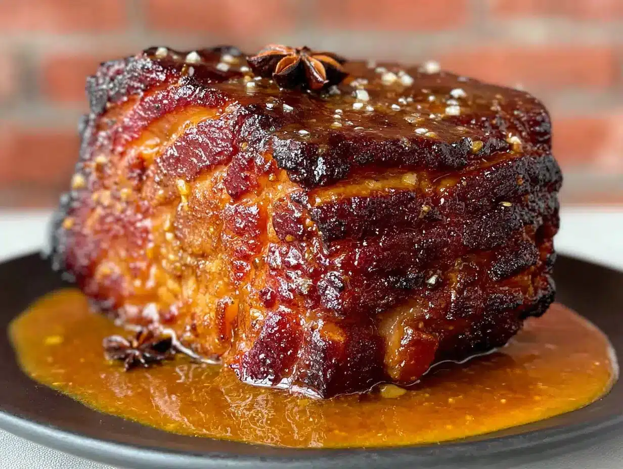 brown sugar glazed ham preparation steps
