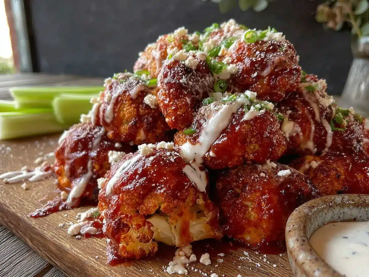 buffalo cauliflower bites preparation steps