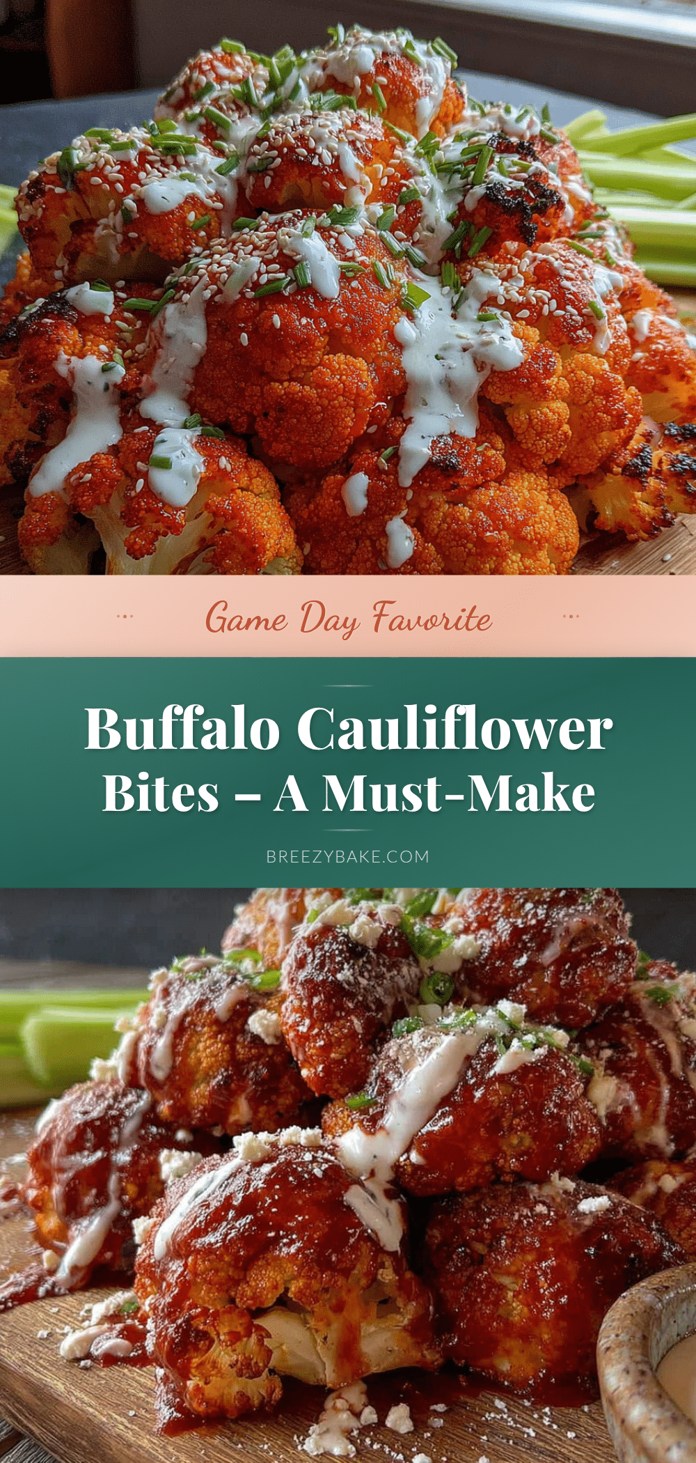 buffalo cauliflower bites recipe