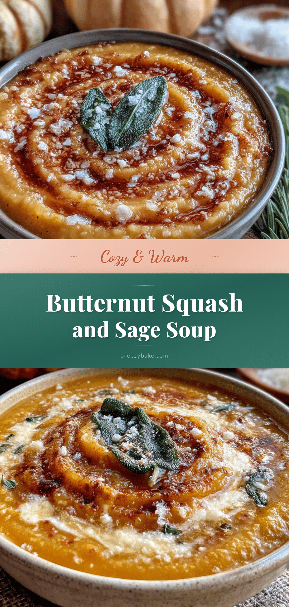 butternut squash and sage soup recipe