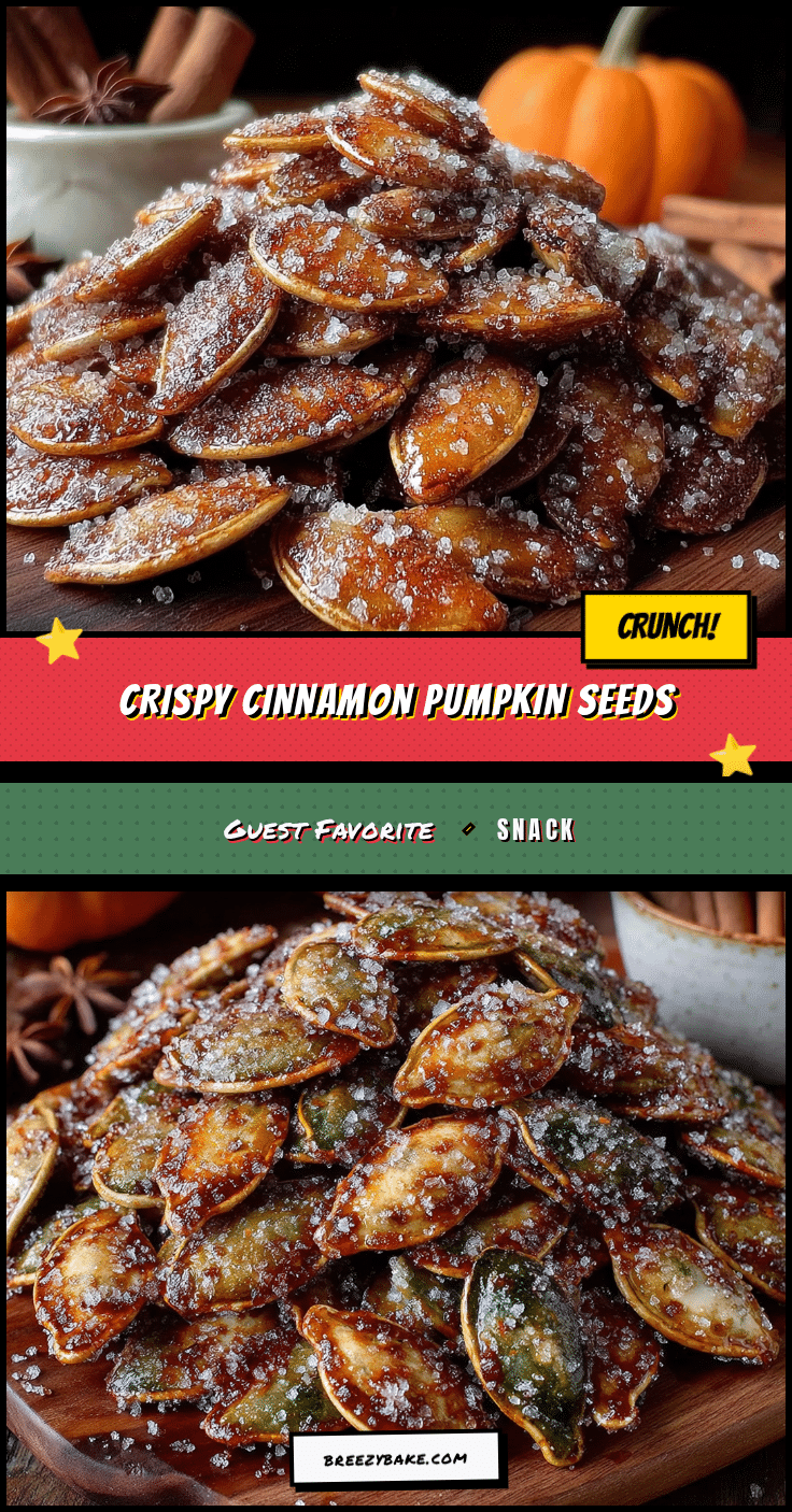 cinnamon sugar pumpkin seeds recipe