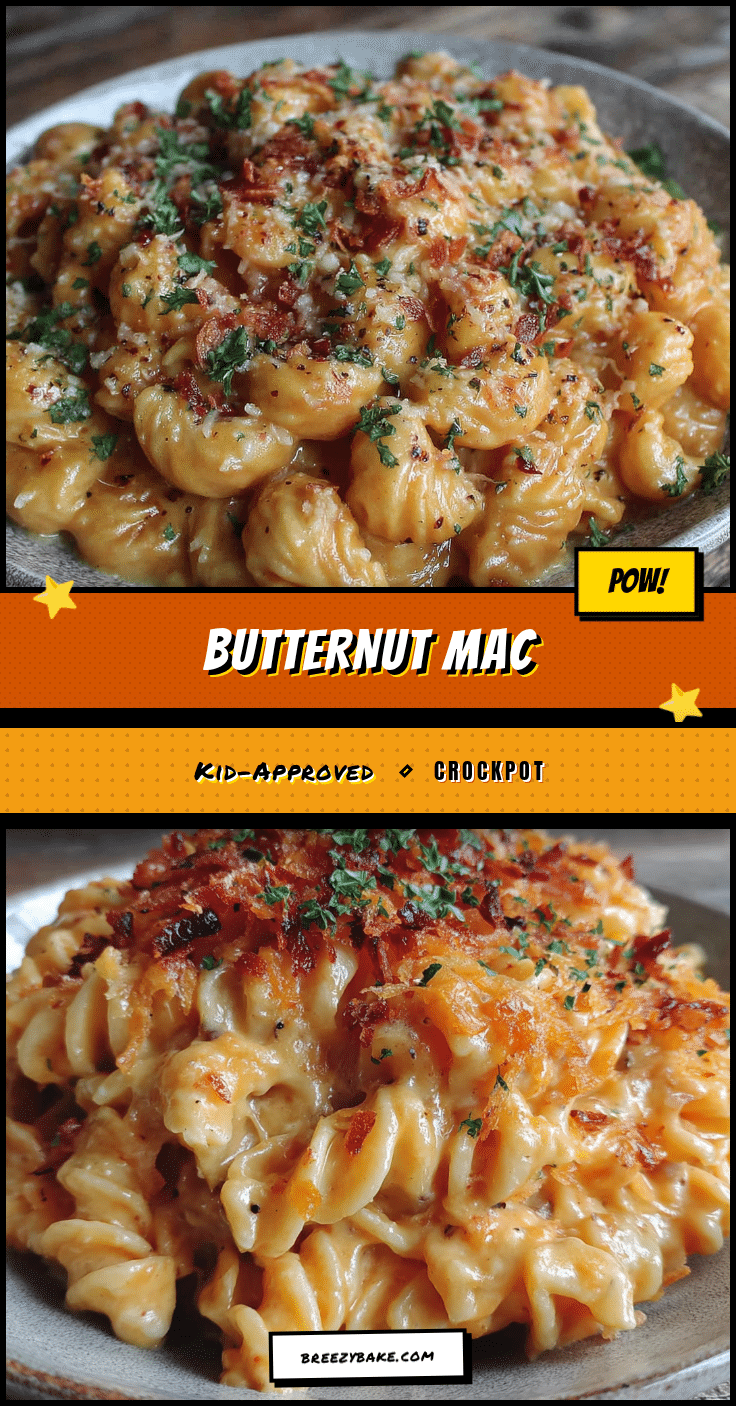 crockpot butternut squash mac and cheese recipe