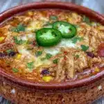 crockpot chicken enchilada soup - featured image