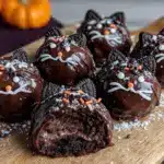 Easy Black Cat Oreo Truffles Halloween Recipe - featured image