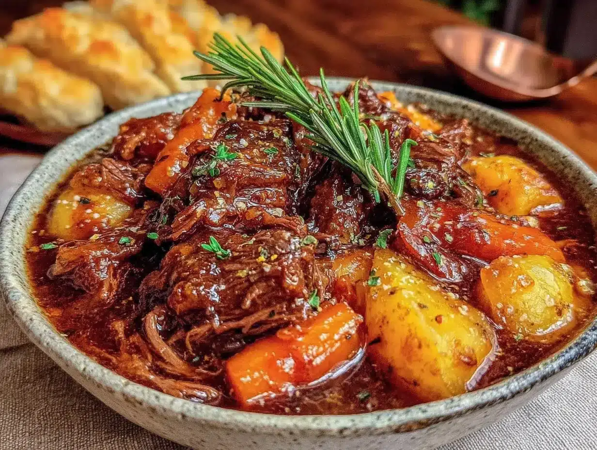 easy crockpot beef stew for fall preparation steps