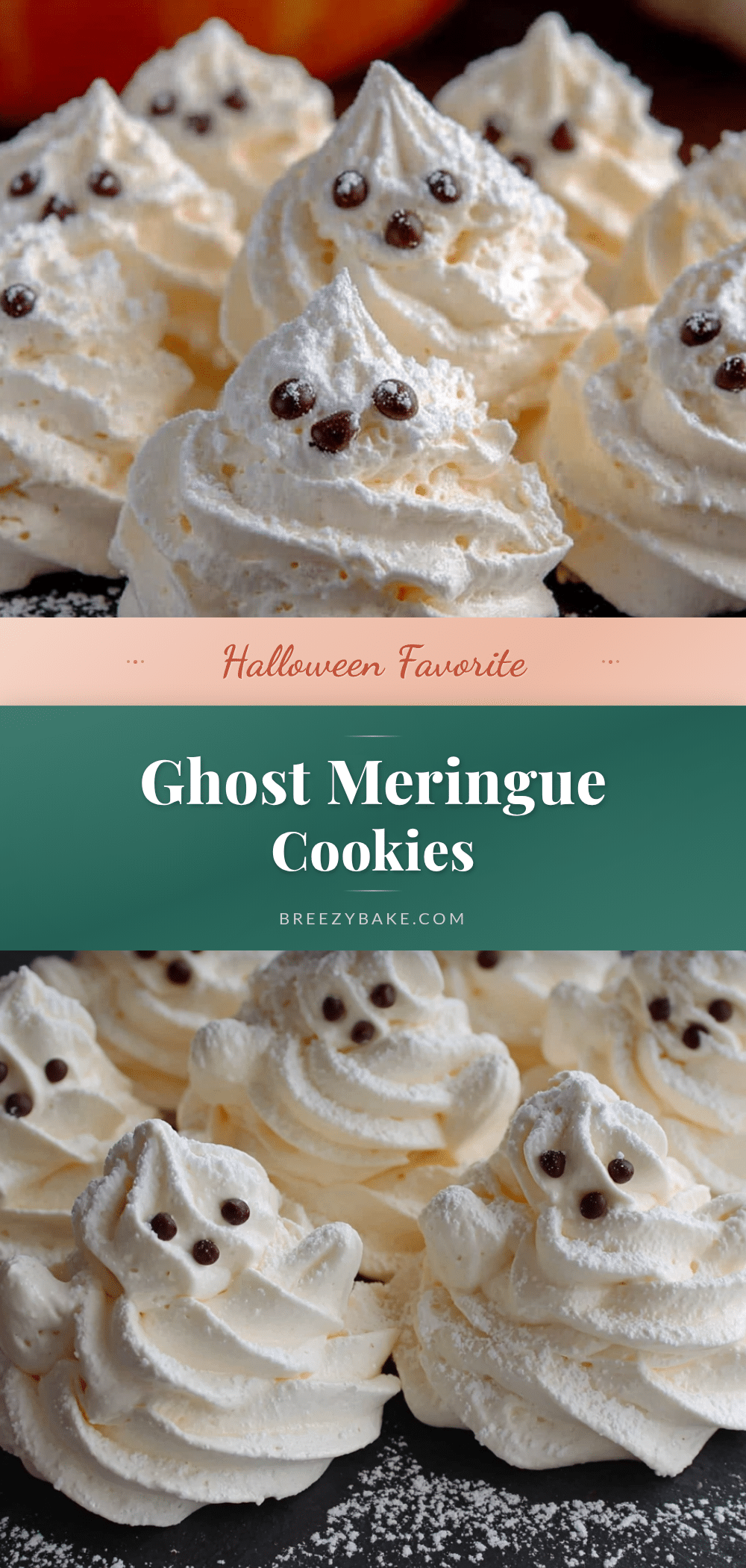 ghost meringue cookies recipe