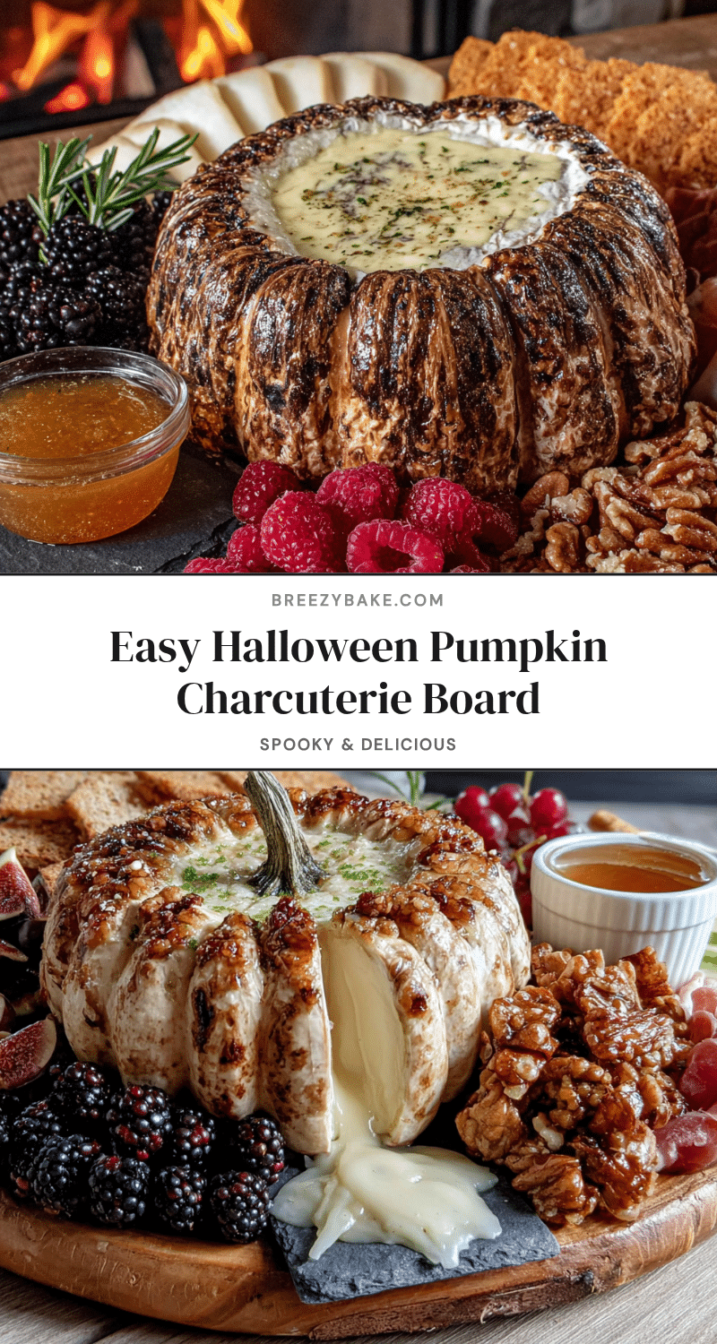 halloween pumpkin charcuterie board recipe