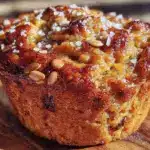 healthy pumpkin banana oat muffins - featured image