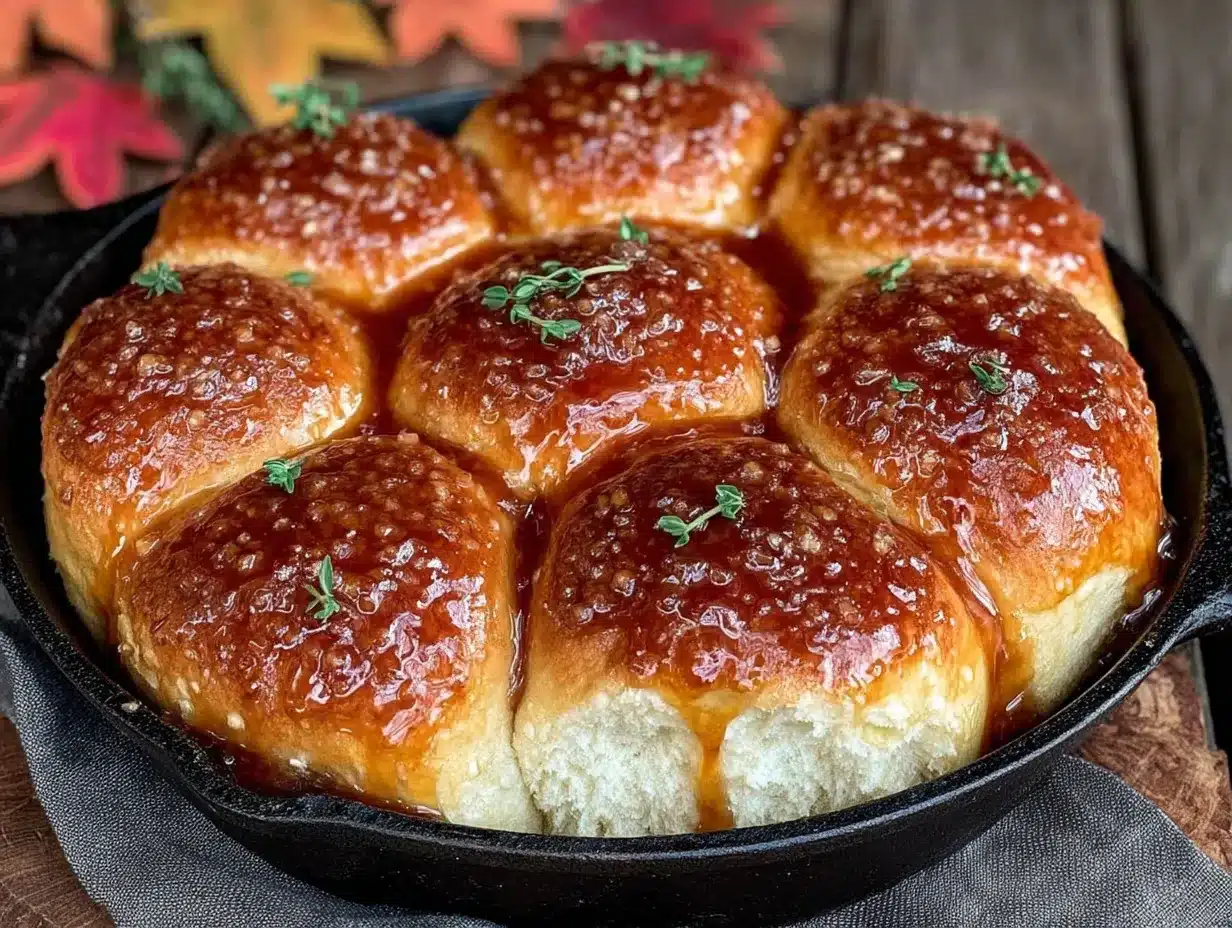 honey butter dinner rolls preparation steps
