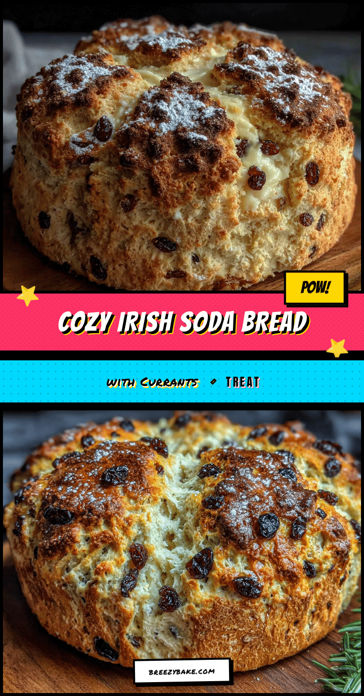Irish soda bread with currants recipe