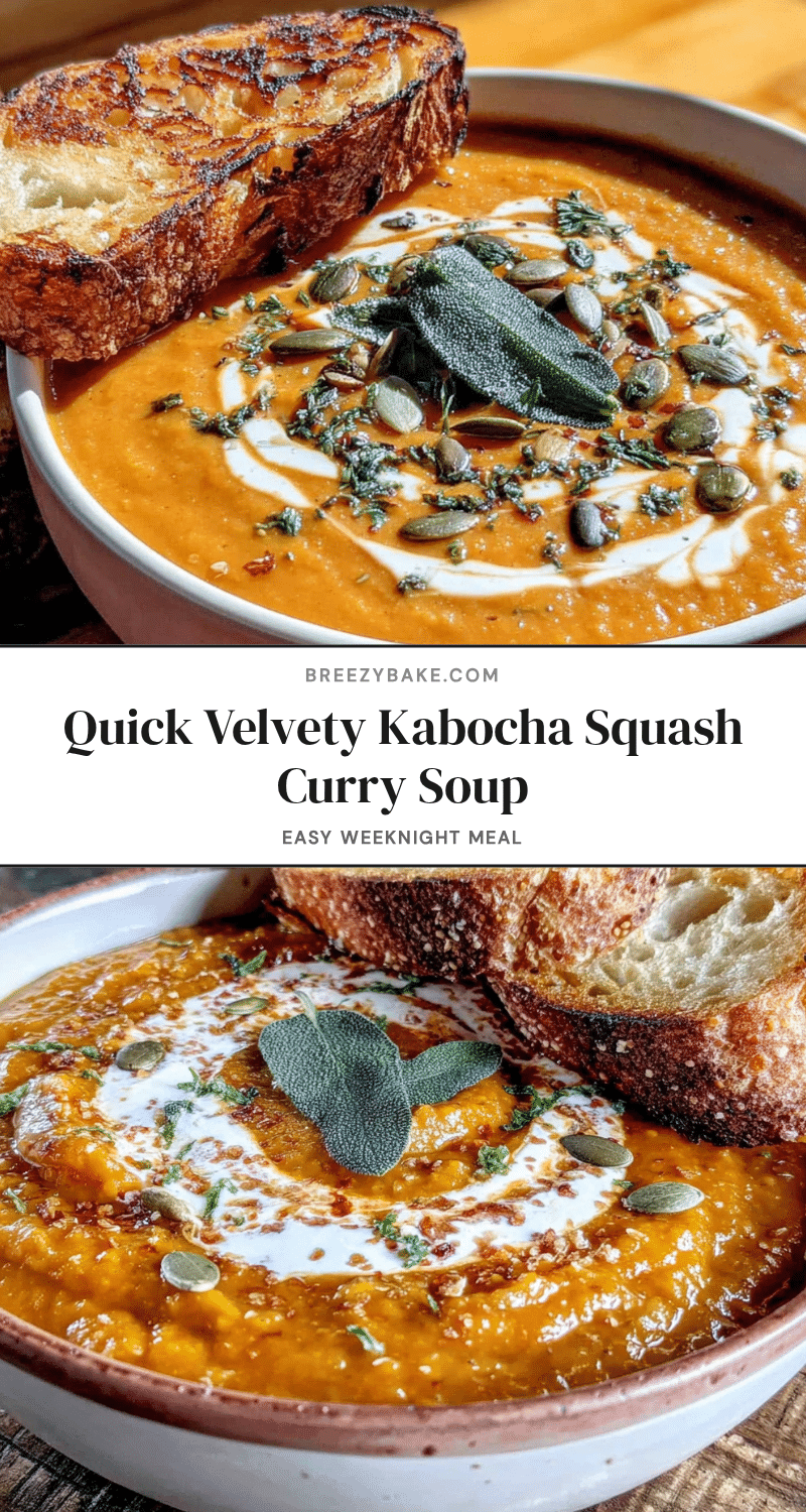 kabocha squash curry soup recipe