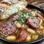 kielbasa bean soup - featured image