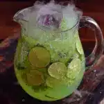 light & spooky witches brew punch - featured image